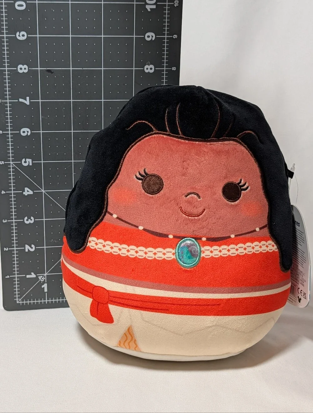 Disney Squishmallows Moana Plush 8” NWT Disney Princess Kellytoy